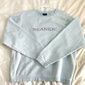 Seaside Ribbed Sweatshirt